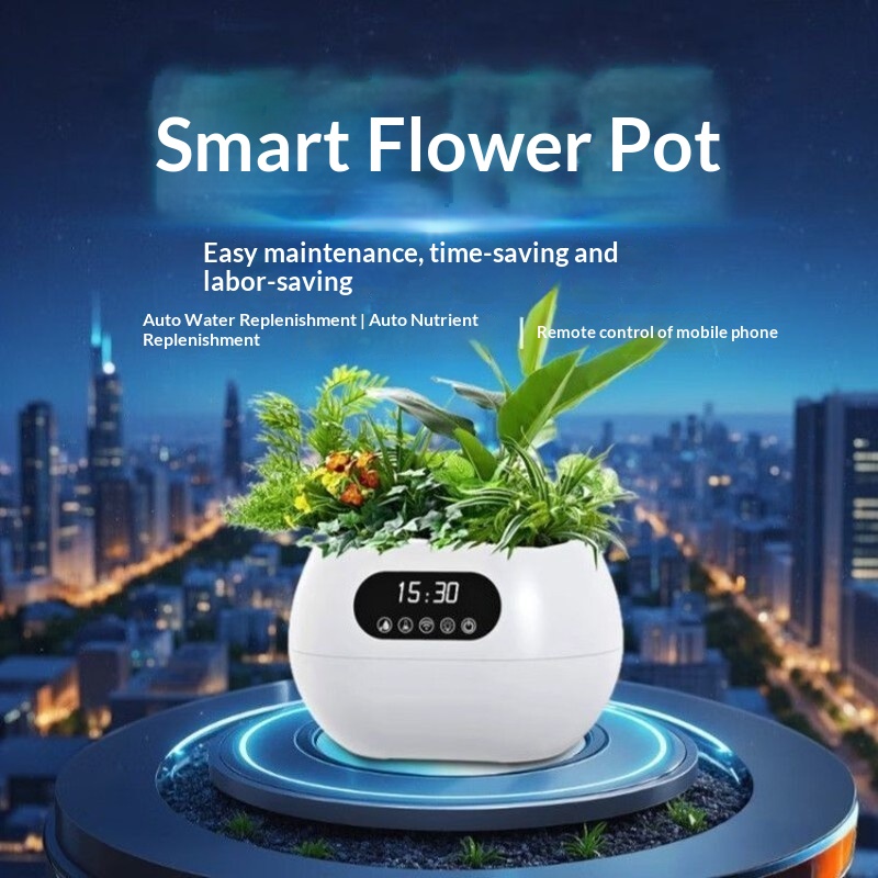 Flower Supplies - AI Intelligente Bloempot Automatische Bewatering Voedingsstoftoevoer