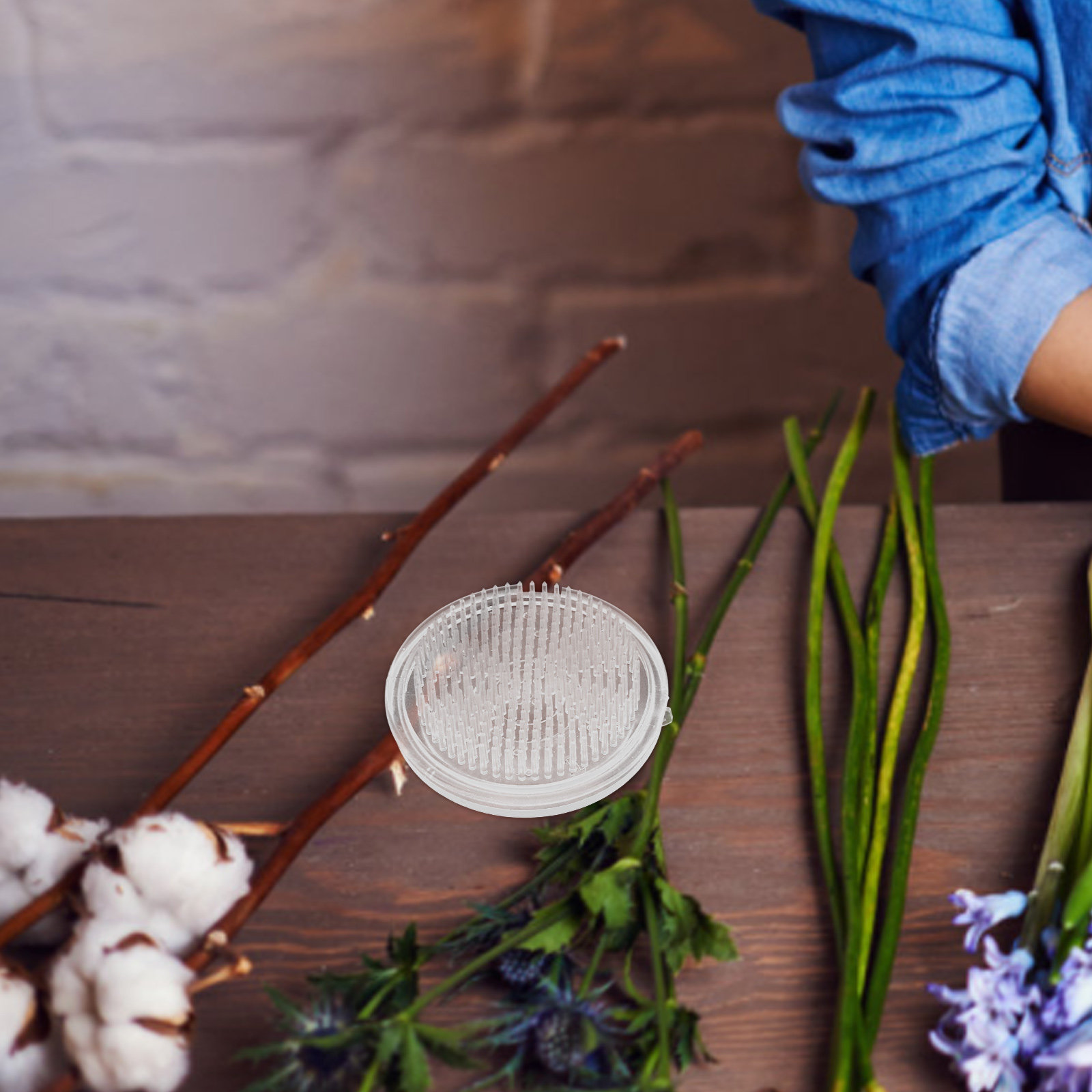 Premium Zuignap Bloemenklem, R - Flower Frog Pin recensie en prijs