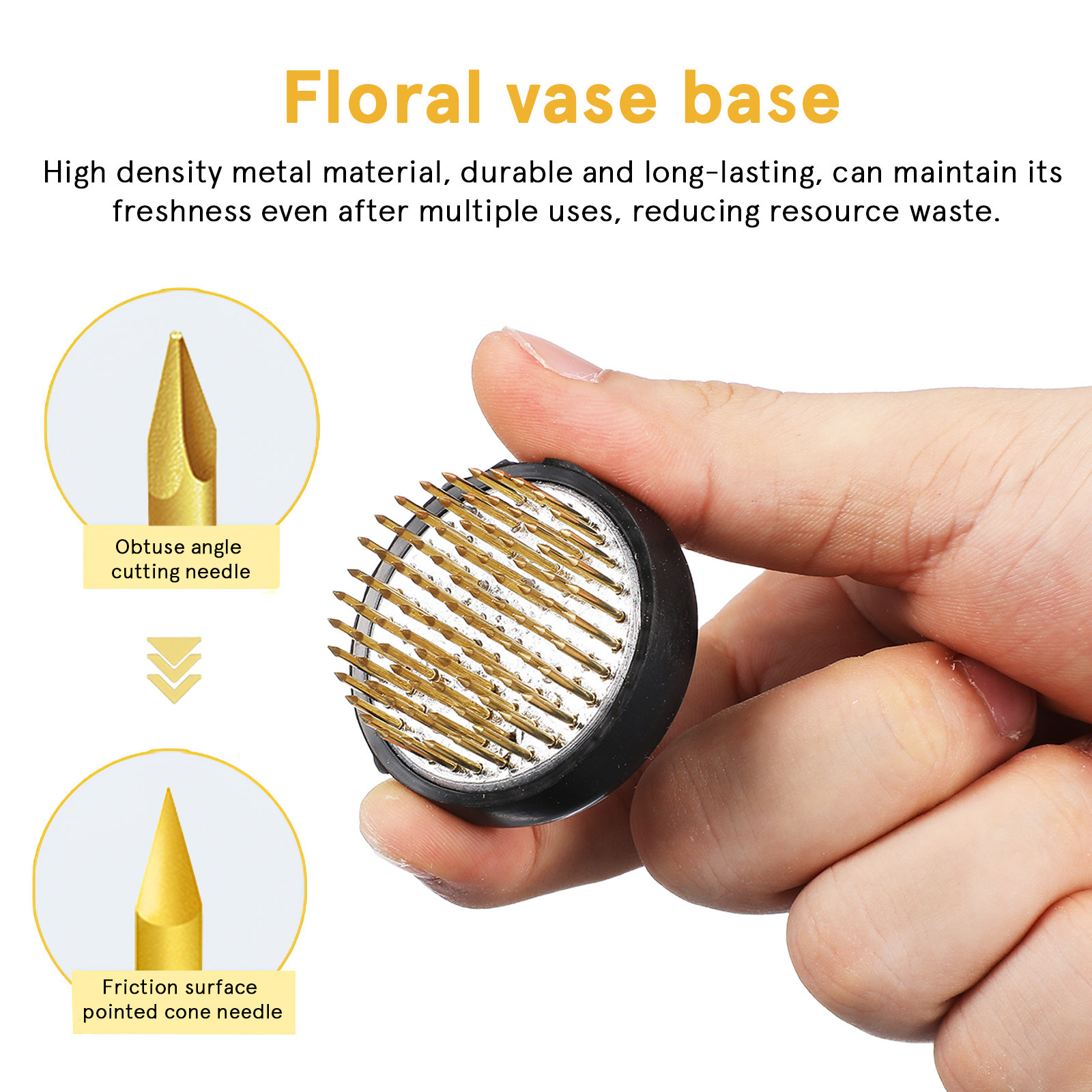 3 stuks bloemensteelhouders me - Flower Frog Pin recensie en prijs