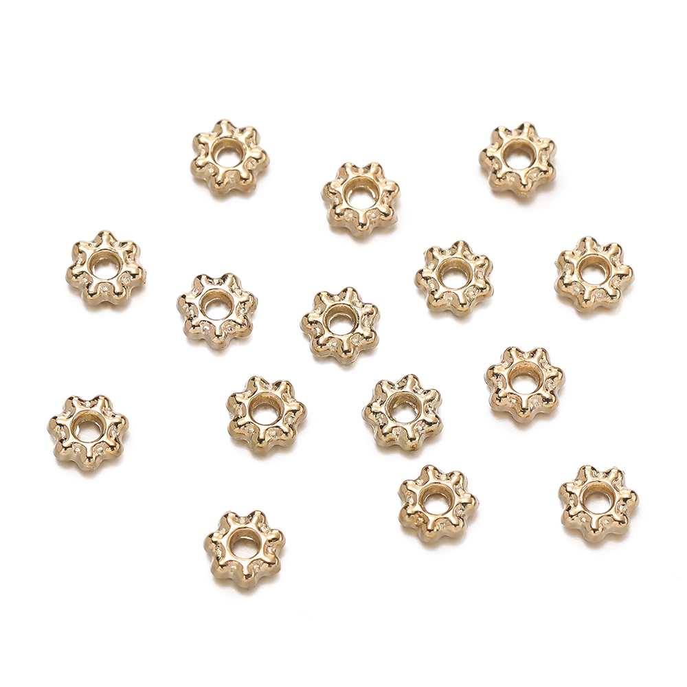 200 Stuks 4/6mm Legering Sneeu - Flower Supplies recensie en prijs